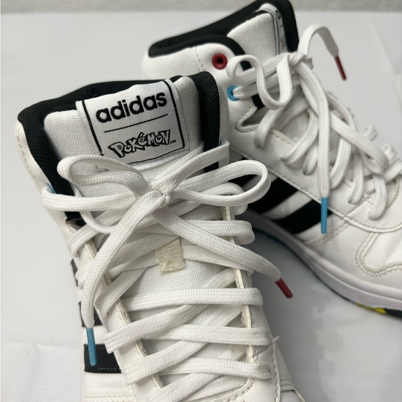 Pokemon Adidas Hoops Shoes Size 5.5 Adidas Hoops Mid 2.0K Pokemon edition. - Picture 11 of 13